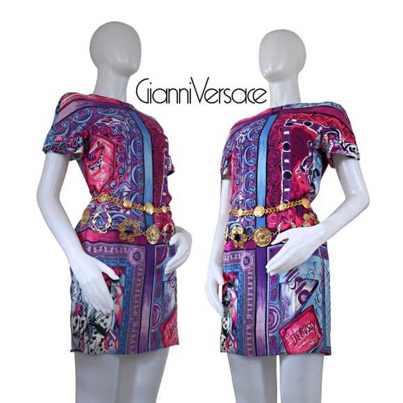 Versace Dresses & Skirts - 🎼 1991 Deadstock NWT Vintage Gianni Versace Music Dress
